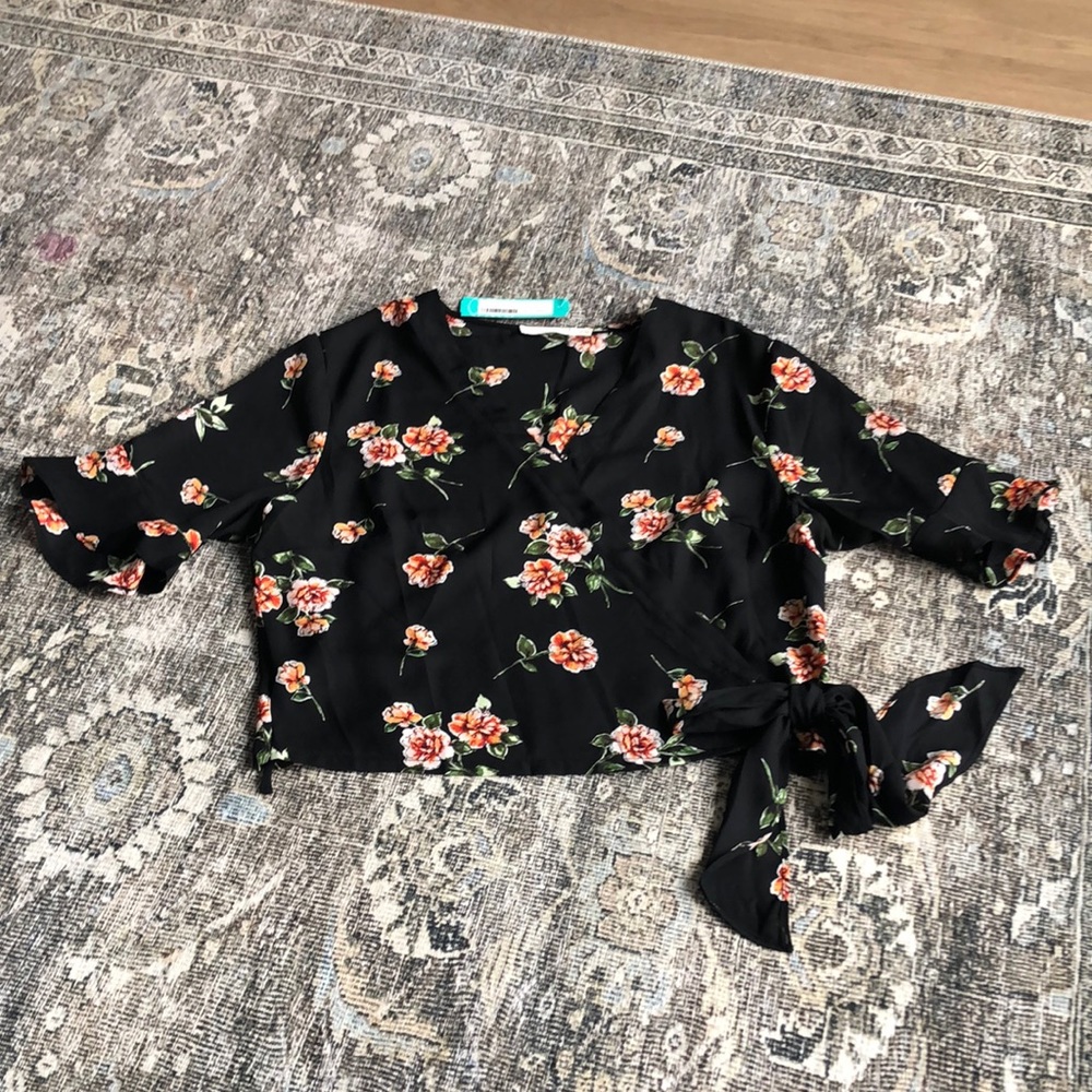 Lush Wrap Top